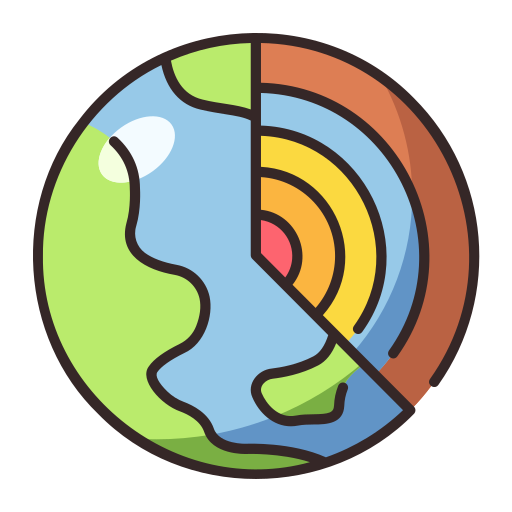 Earth Generic Outline Color icon