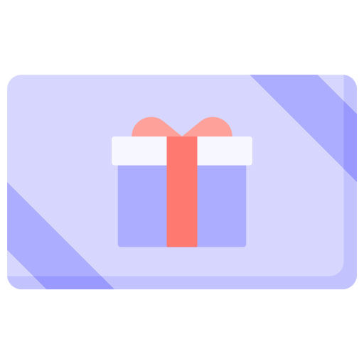 tarjeta de regalo icono gratis