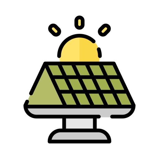 panel solar icono gratis