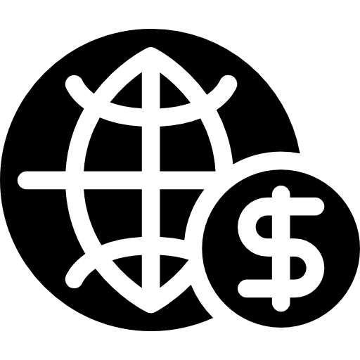 inversiones mundiales icono gratis