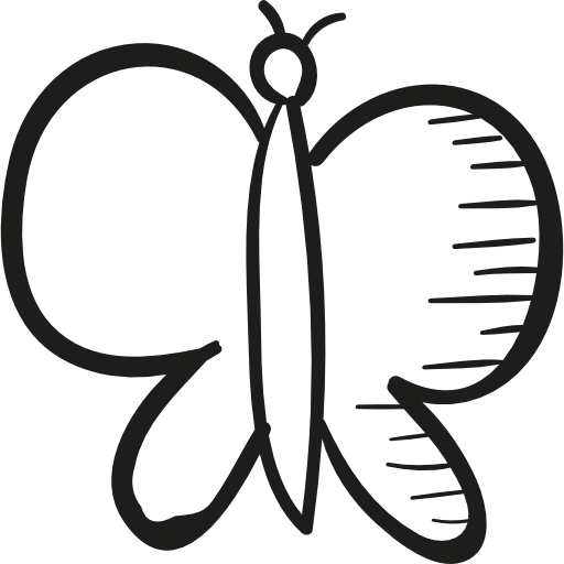 hübscher schmetterling kostenlos Icon