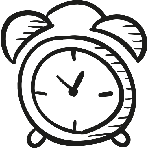 Alarm Clock Drawing Stock Vector (Royalty Free) 48780451 | Shutterstock