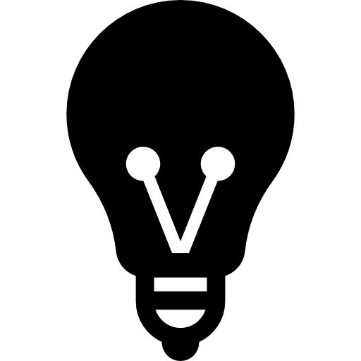 Electric light icon