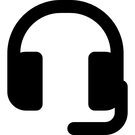 auriculares con micrófono icono gratis