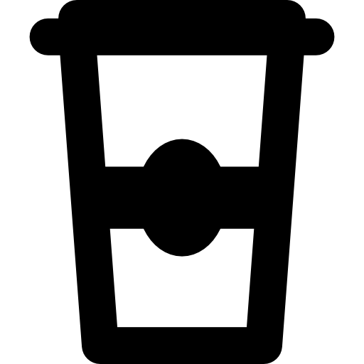 vaso de papel icono gratis