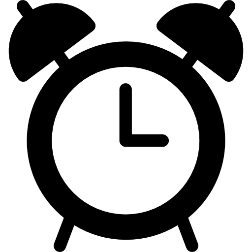 reloj de campana icono gratis