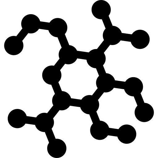 Molecular structure free icon