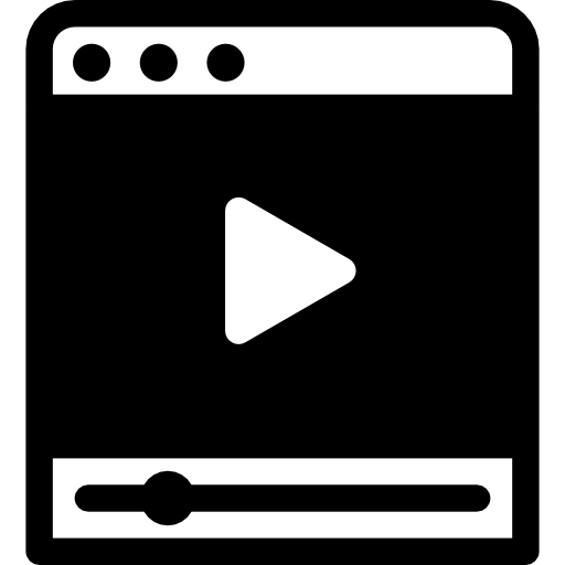 Video tutorial icon