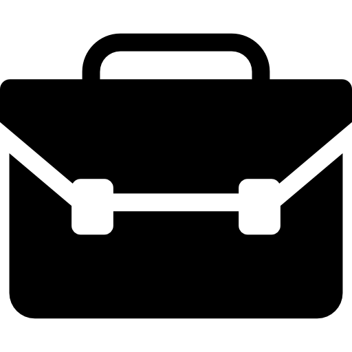 bolsa para la escuela icono gratis