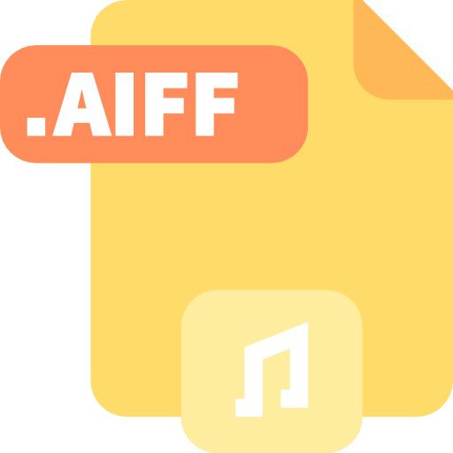 aiff icono gratis