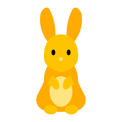 Easter bunny Generic Flat icon