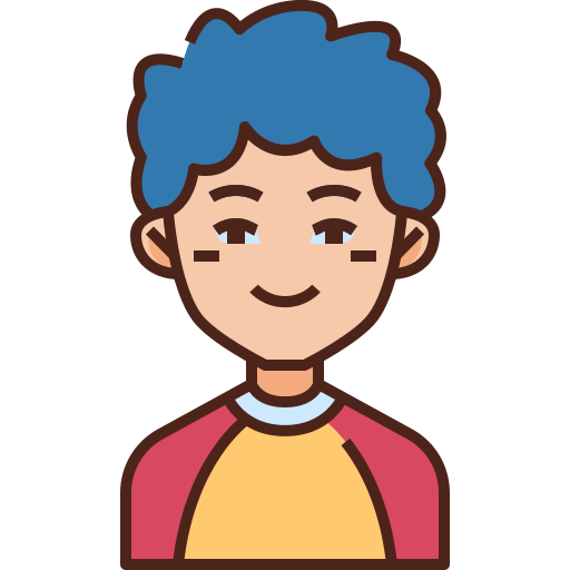 Boy Generic Outline Color icon