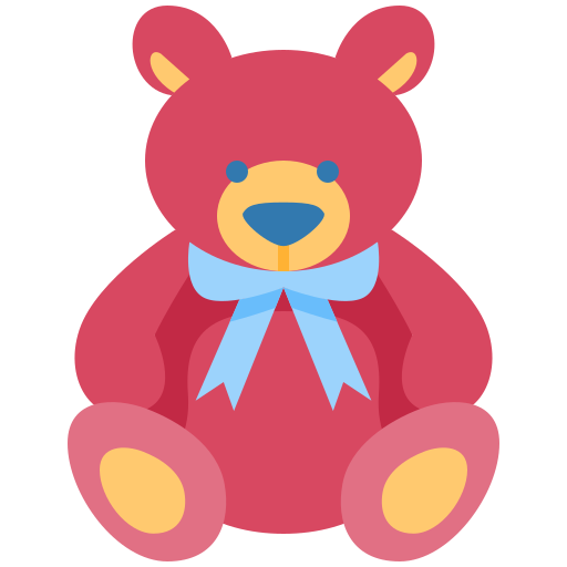 oso de peluche icono gratis