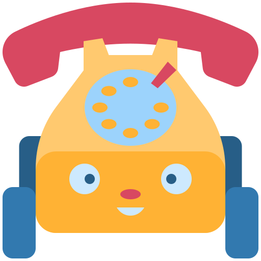 Telephone free icon