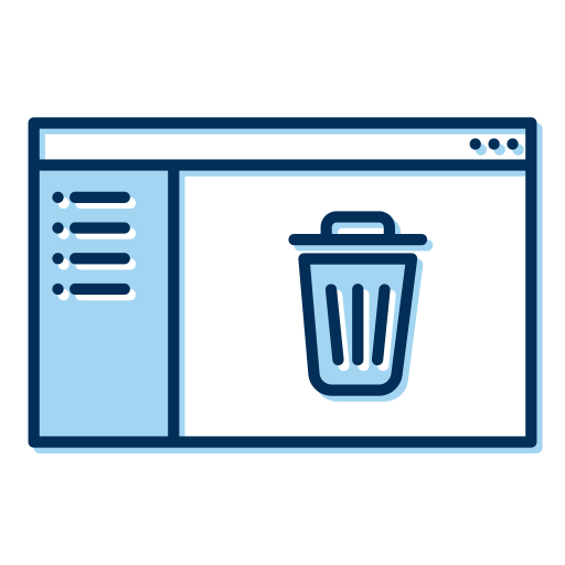 papelera de reciclaje icono gratis