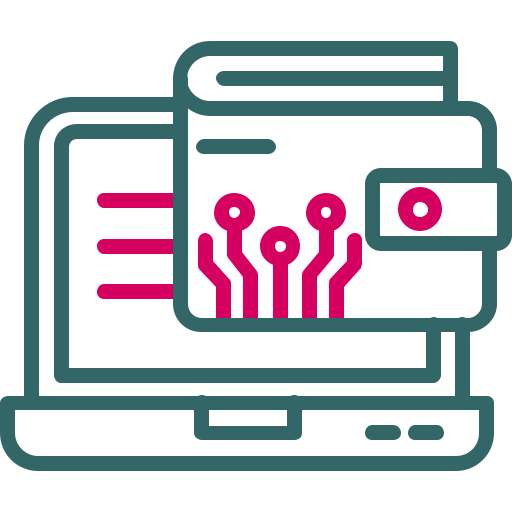 billetera electrónica icono gratis