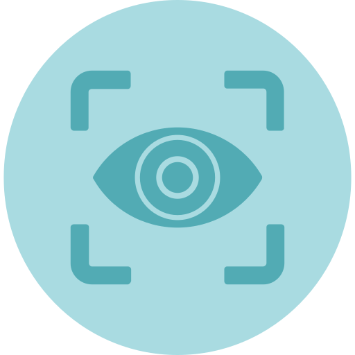 Eye scanner Generic Flat icon