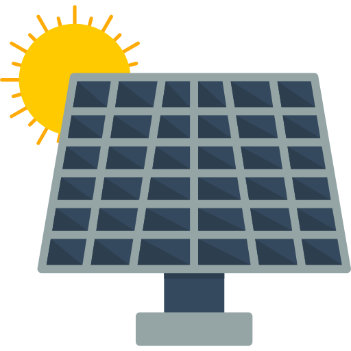 panel solar icono gratis