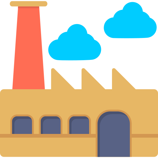 Factory Generic Flat icon