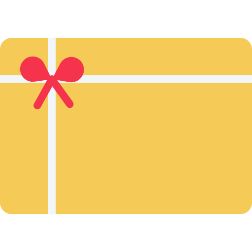 tarjeta de regalo icono gratis