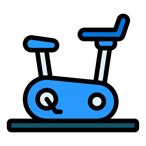 Stationary bike Generic Outline Color icon