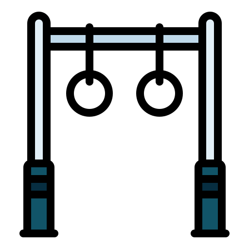 Gymnastic Generic Outline Color icon