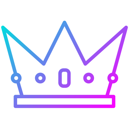 Crown Generic Gradient icon