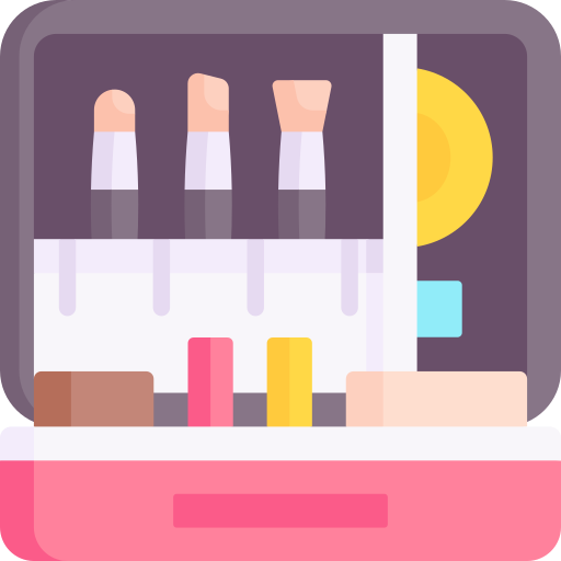 bolsa de maquillaje icono gratis