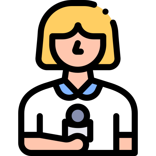 el periodista icono gratis