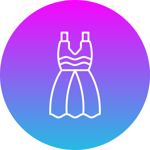 Wedding dress Generic Flat Gradient icon