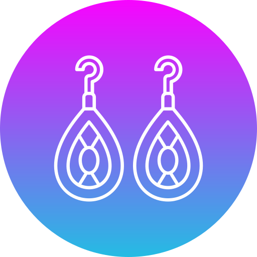 des boucles d'oreilles Icône gratuit