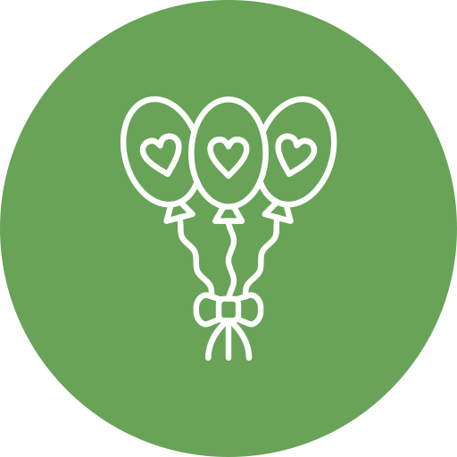 Balloons free icon