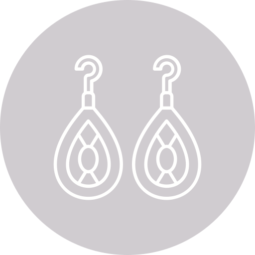 des boucles d'oreilles Icône gratuit