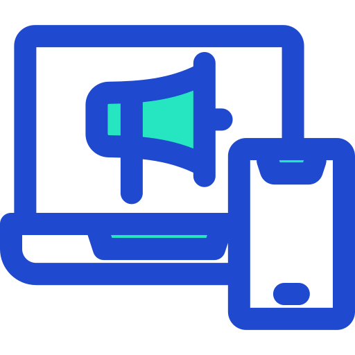 Digital marketing free icon