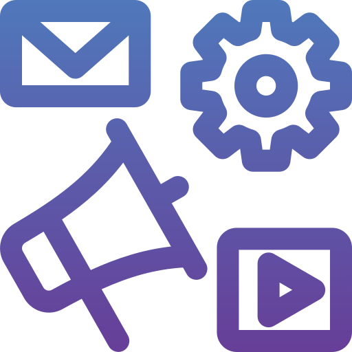 Digital marketing free icon Digital marketing free icon
