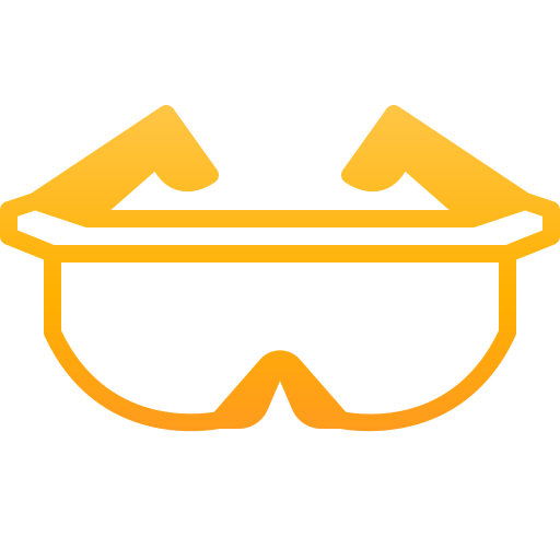 lentes de seguridad icono gratis