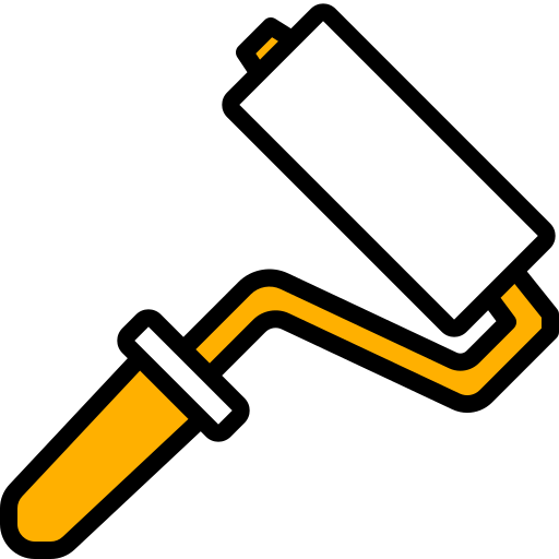 Paint roller free icon