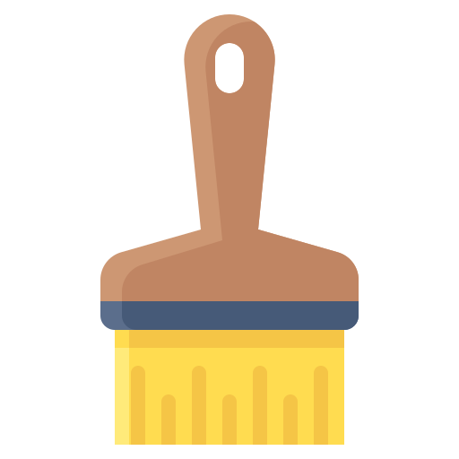 cepillo de pintura icono gratis