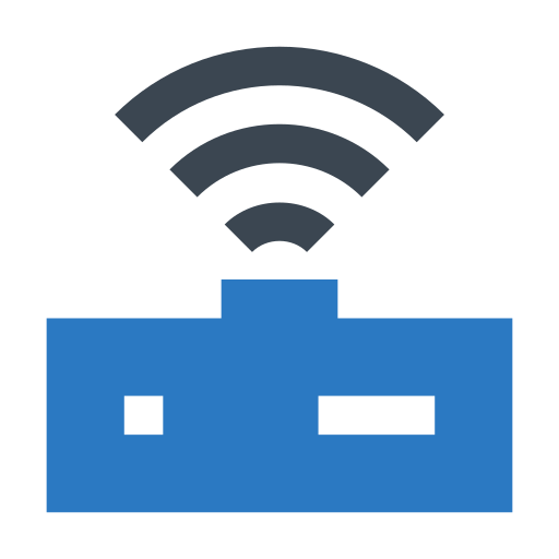 Modem Generic Blue icon