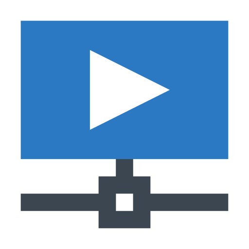 reproductor de video icono gratis