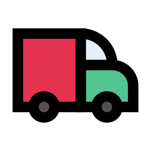 Delivery truck - free icon