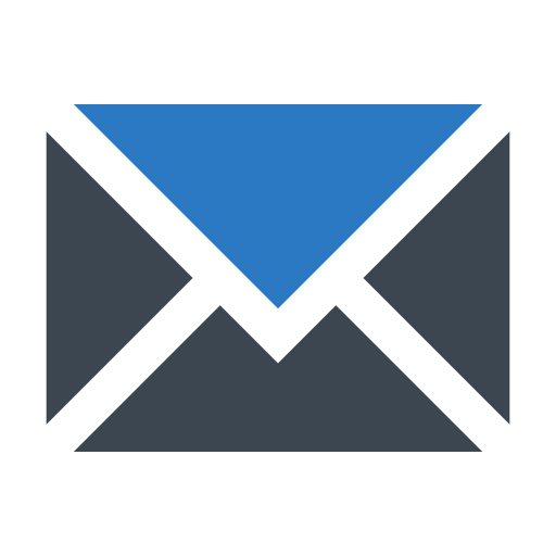 Mail Generic Blue icon