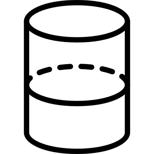 Cylinder free icon Cylinder free icon