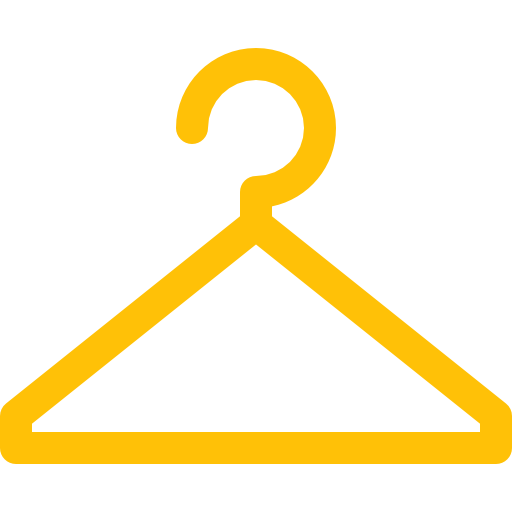 Yellow Hanger Clip Art - Yellow Hanger Image