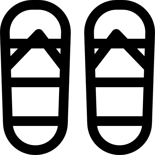 Flip flops free icon