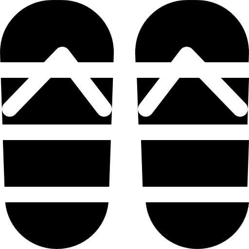 Flip flops free icon