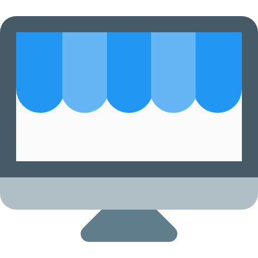 magasin en ligne Icône gratuit magasin en ligne Icône gratuit