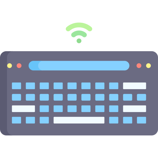 teclado inalambrico icono gratis