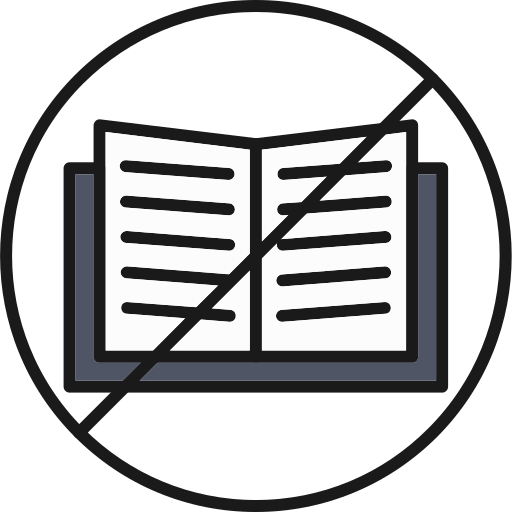 No education Generic Outline Color icon