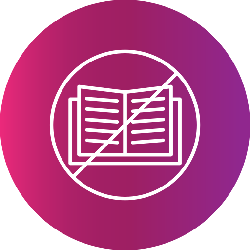 교육 없음 무료 아이콘